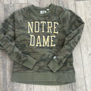 VINTAGE NOTRE DAME CREW SWEATSHIRT SMALL